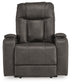 Sillón reclinable eléctrico Feazada/reposacabezas ajustable
