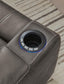 Sillón reclinable eléctrico Feazada/reposacabezas ajustable