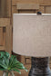 Lámpara de mesa de terracota Kerbert (1 unidad)