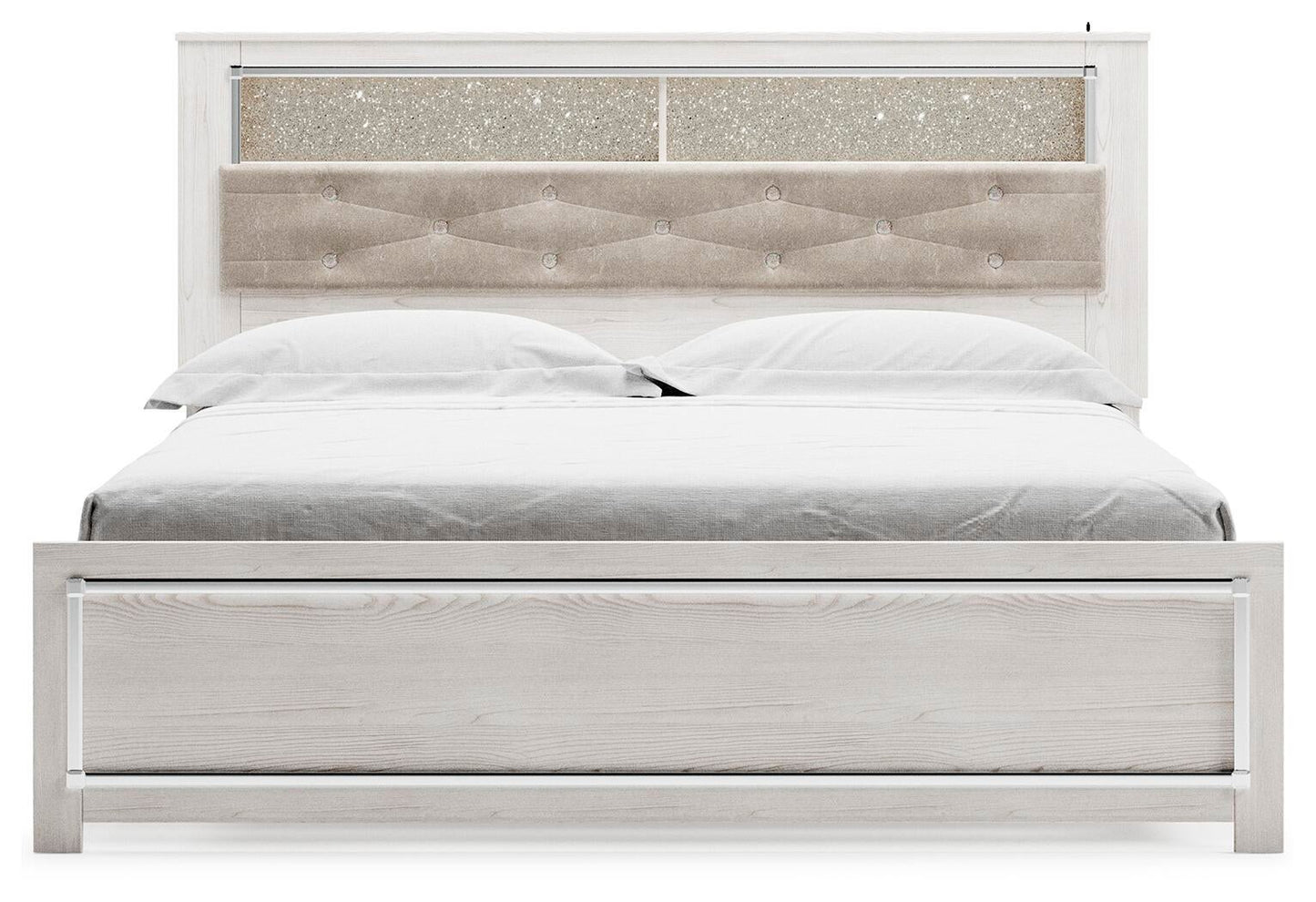Cama con librería y paneles Altyra King