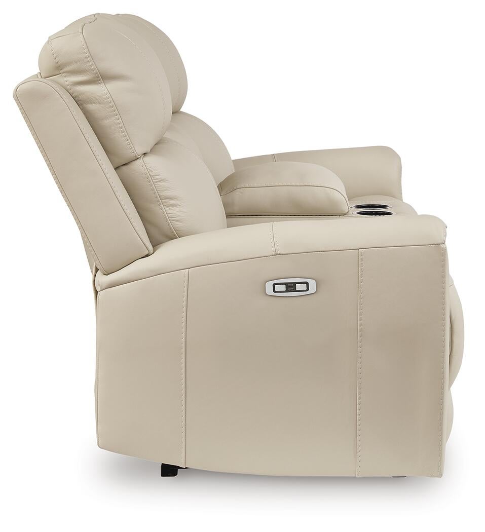 Loveseat Dahlmoore DBL REC PWR con consola