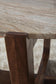 Mesa de cóctel redonda Tanidore