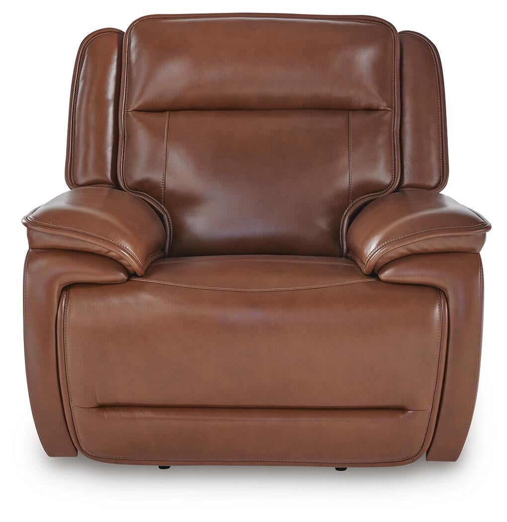 Sillón reclinable eléctrico Healy Pier con reposacabezas ajustable