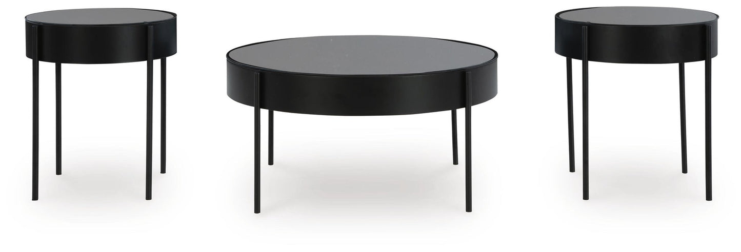 Juego de mesa auxiliar Ardoline (3 piezas)