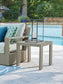 Mesa auxiliar cuadrada Kimpton Isle