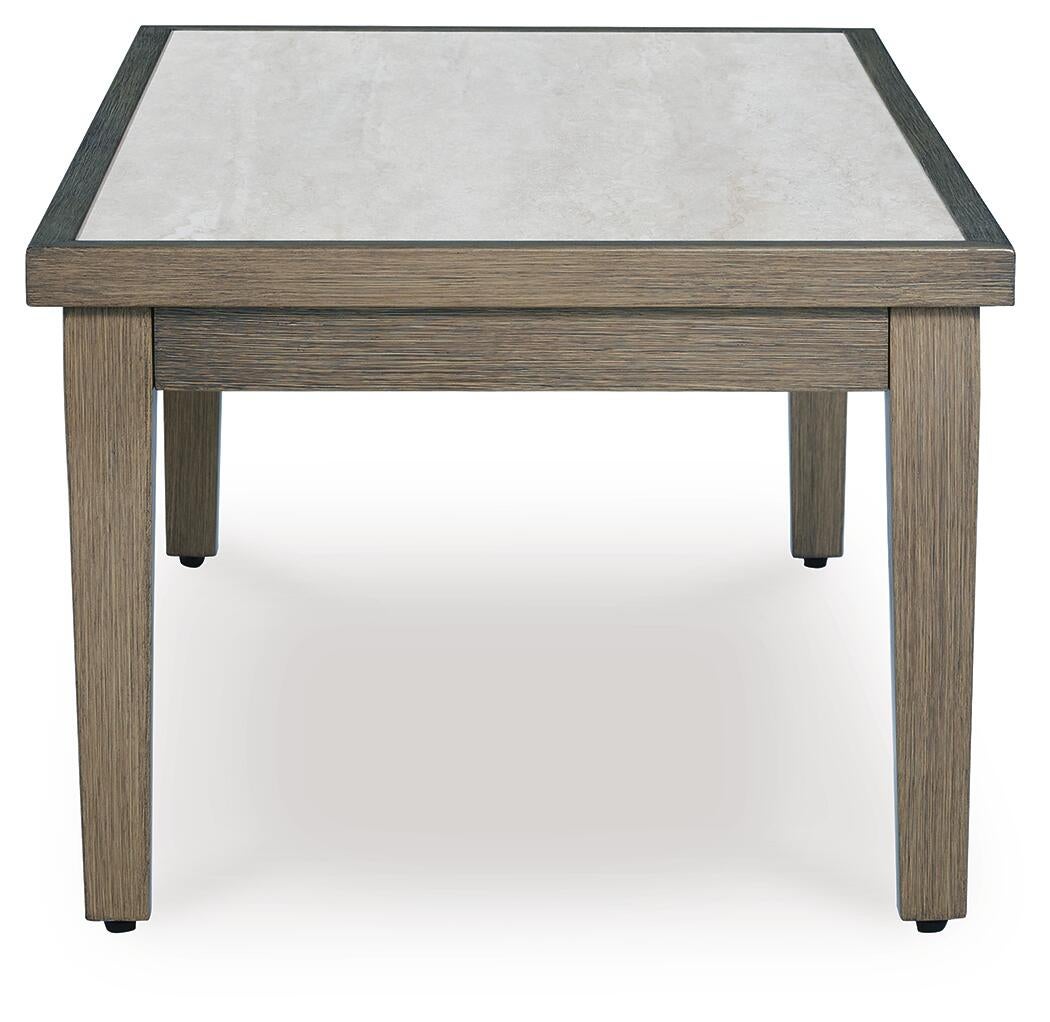 Mesa de cóctel rectangular Rainier Ranch