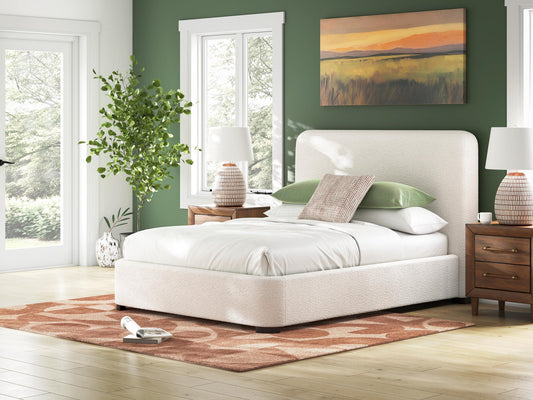 Cama tapizada Queen de Brintstreet