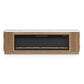 Mueble para TV Camdill de 80" con chimenea eléctrica
