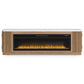Mueble para TV Camdill de 80" con chimenea eléctrica