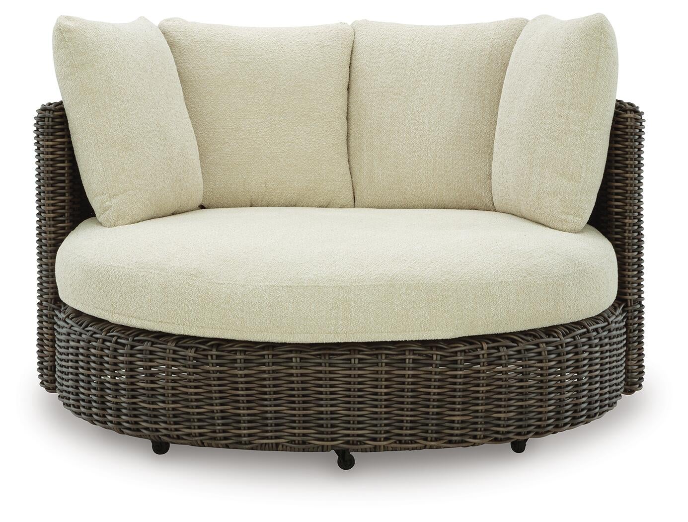 Sillón giratorio Kimora con cojín