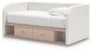 Cama de día tapizada Arloster con almacenamiento