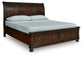 Cama con almacenamiento tipo trineo Porter King