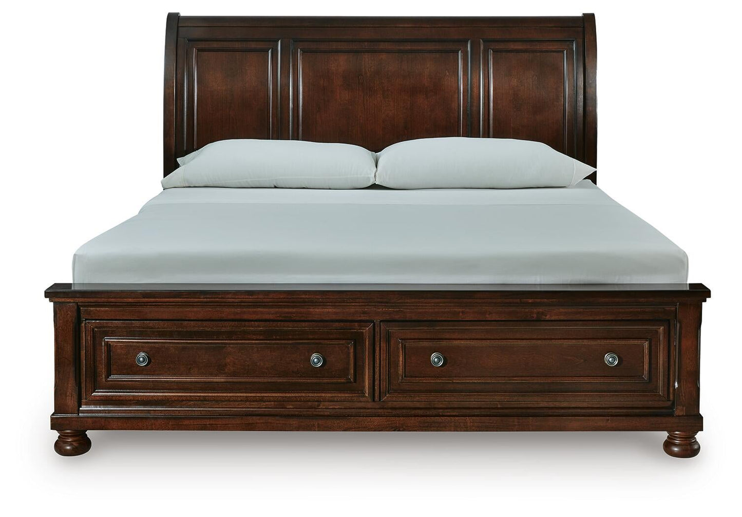 Cama con almacenamiento tipo trineo Porter King