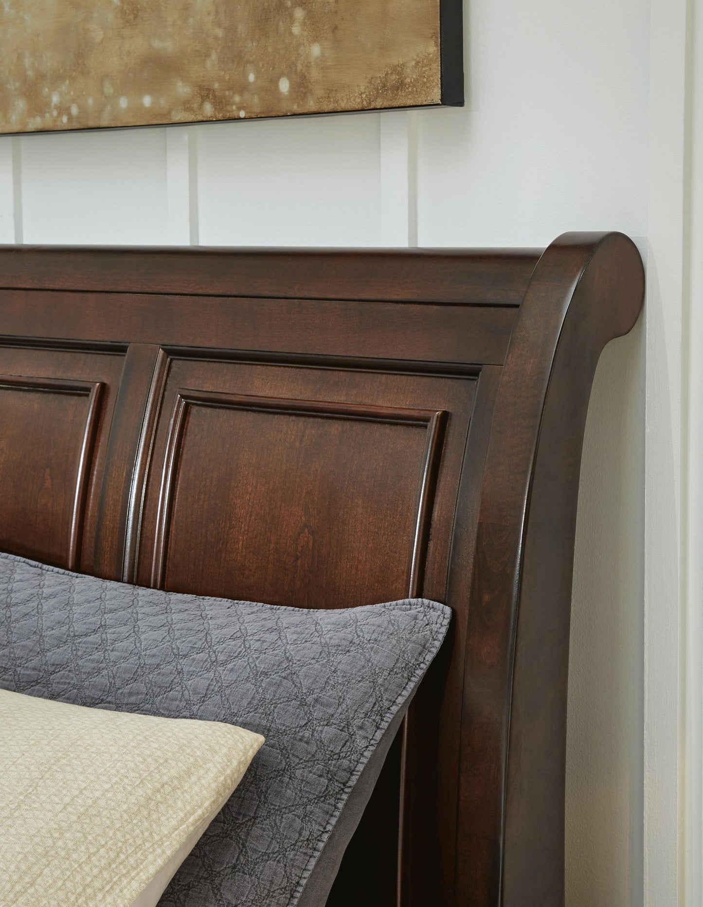 Cama con almacenamiento tipo trineo Porter King