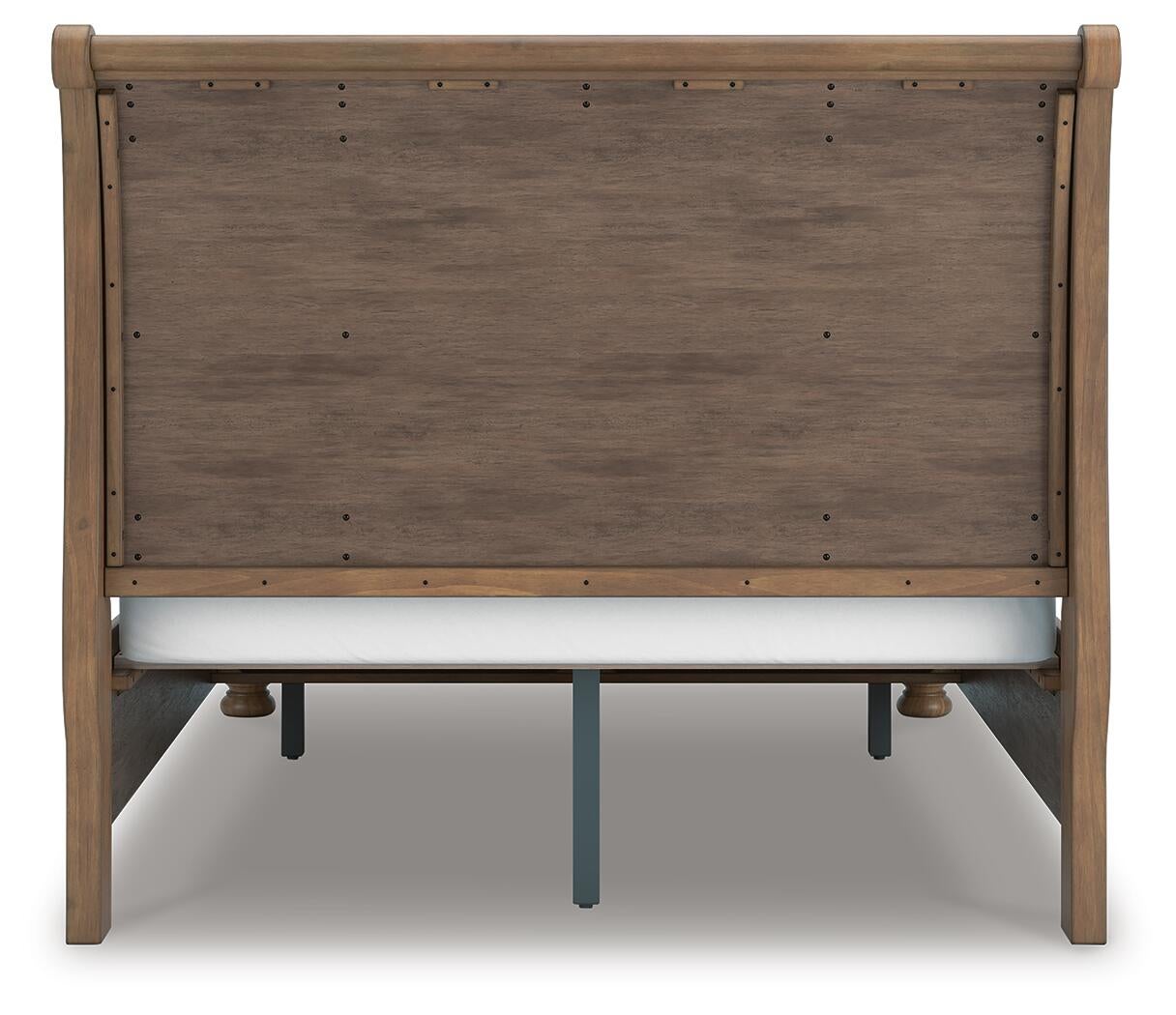 Cama tipo trineo Feddinger Queen con espacio de almacenamiento