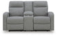 Gauntlet DBL Rec Loveseat con consola