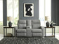 Gauntlet DBL Rec Loveseat con consola
