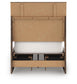 Cama individual con paneles y espacio de almacenamiento Chirason