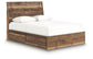 Cama Queen Chirason con paneles y almacenamiento