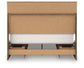 Cama Queen Chirason con paneles y almacenamiento