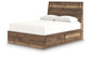 Cama Queen Chirason con paneles y almacenamiento