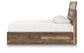 Cama Queen Chirason con paneles y almacenamiento