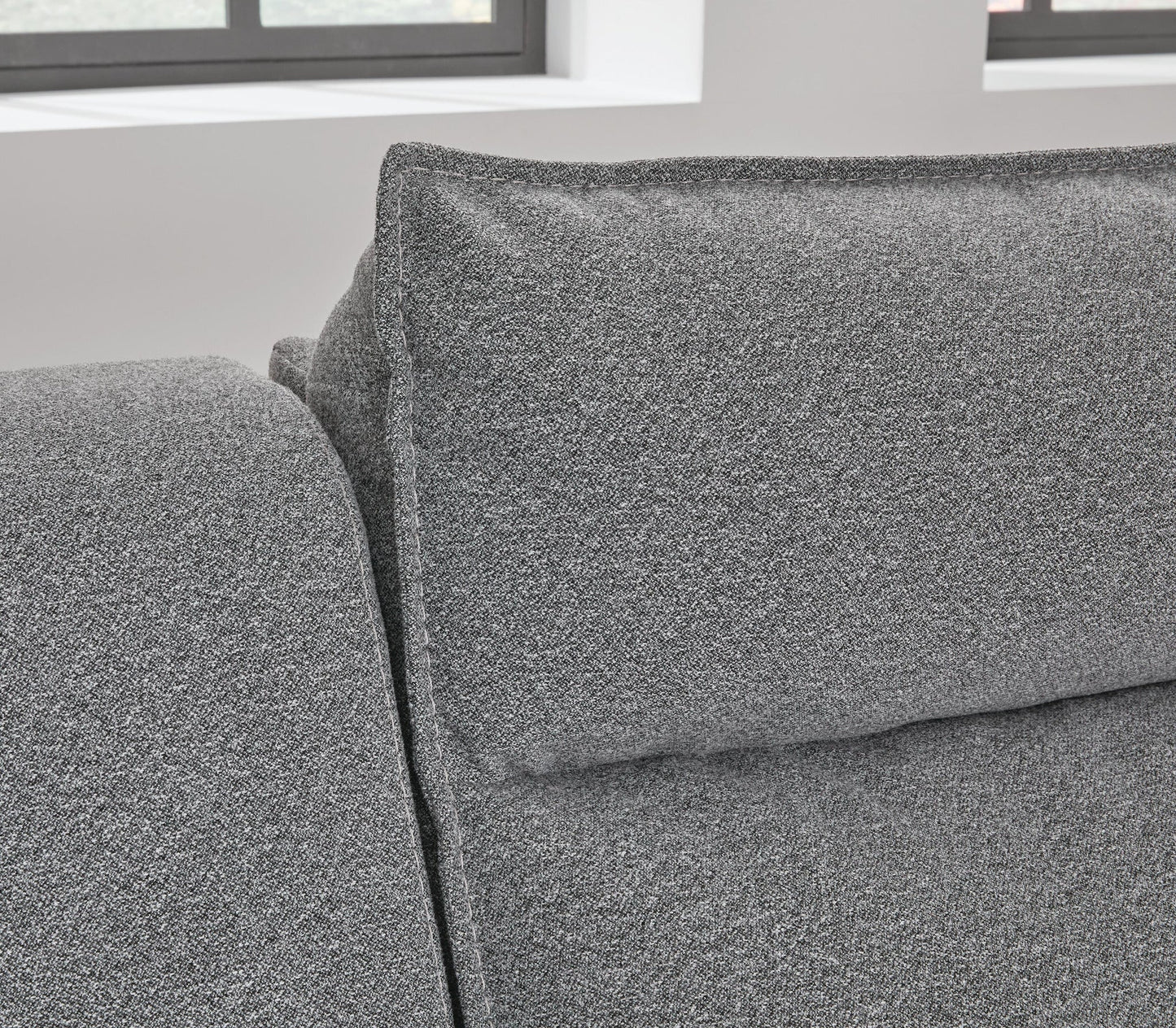 Seccional reclinable eléctrico ModMax II de 7 piezas con chaise longue