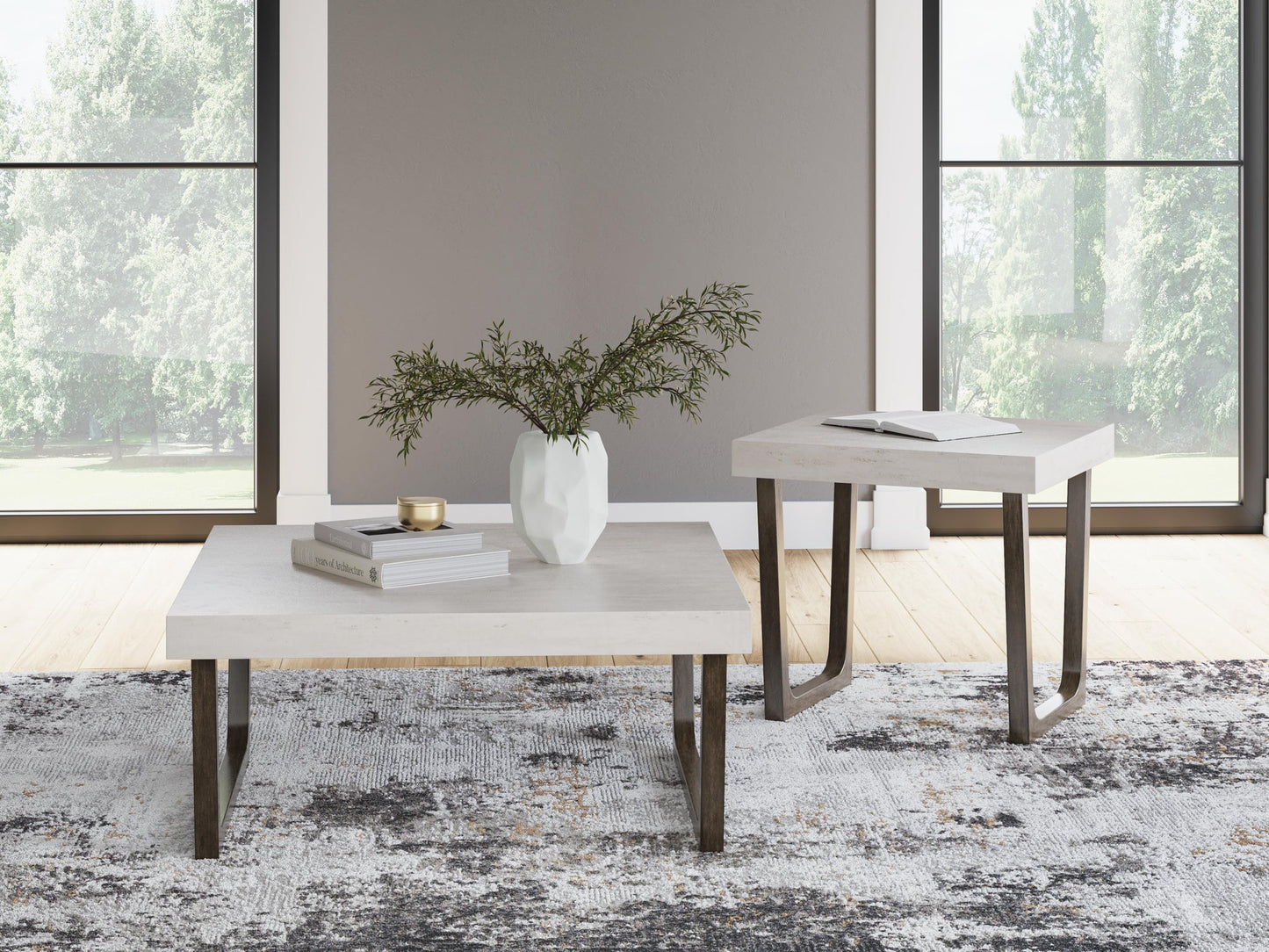 Juego de mesa auxiliar Westenfort (2 piezas)