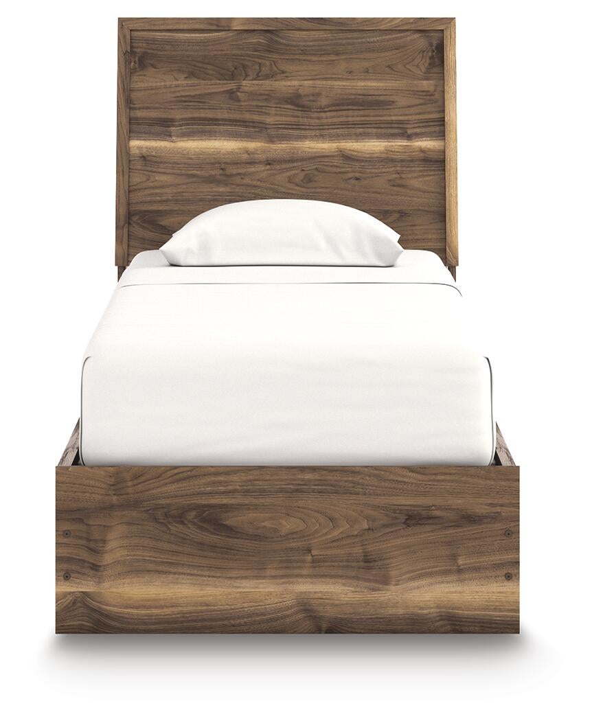 Cama individual con paneles Chirason