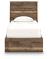 Cama individual con paneles Chirason