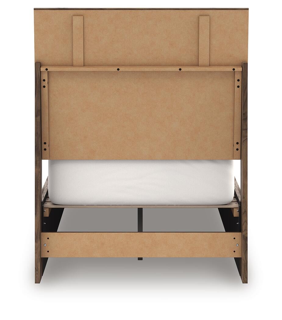 Cama individual con paneles Chirason