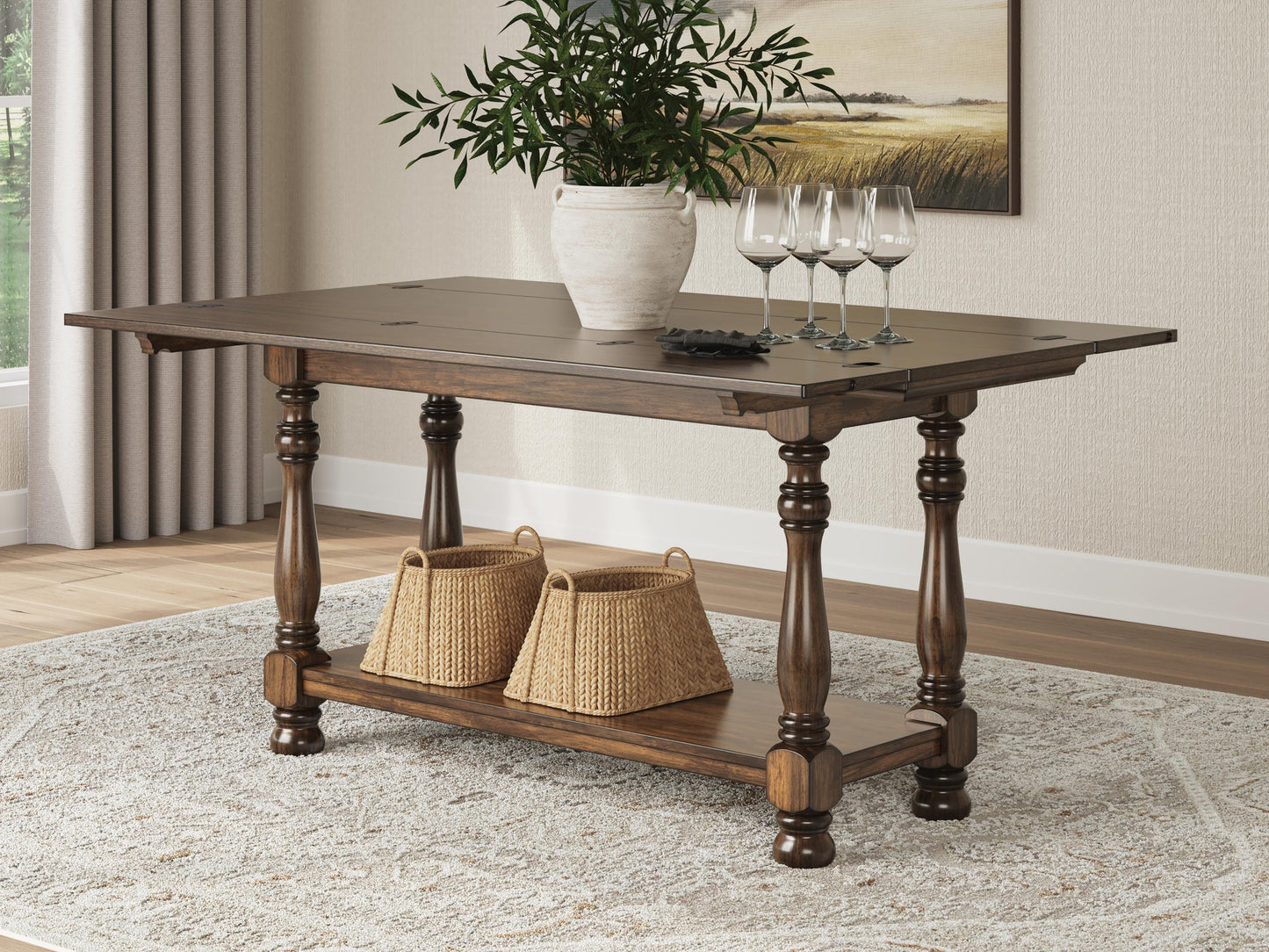 Mesa auxiliar rectangular Sturlayne