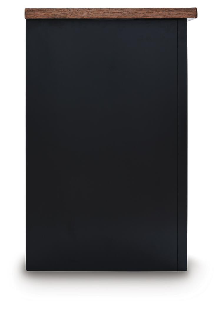 Mueble para TV Wildenauer de 76" con chimenea eléctrica