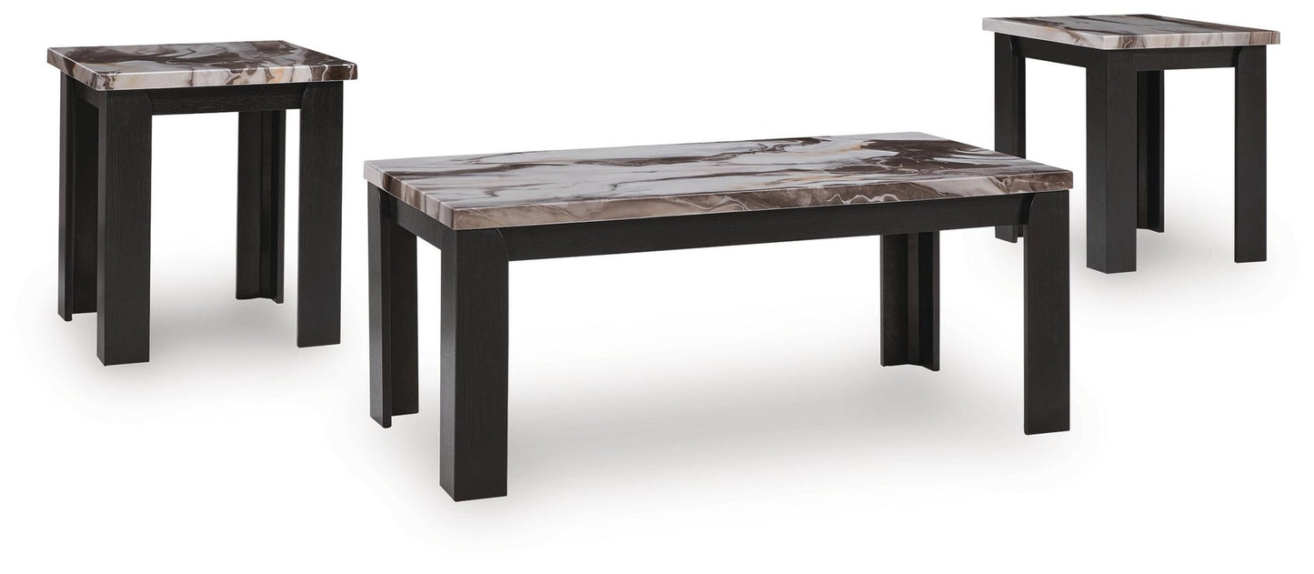 Juego de mesa auxiliar Jazmore (3 piezas)