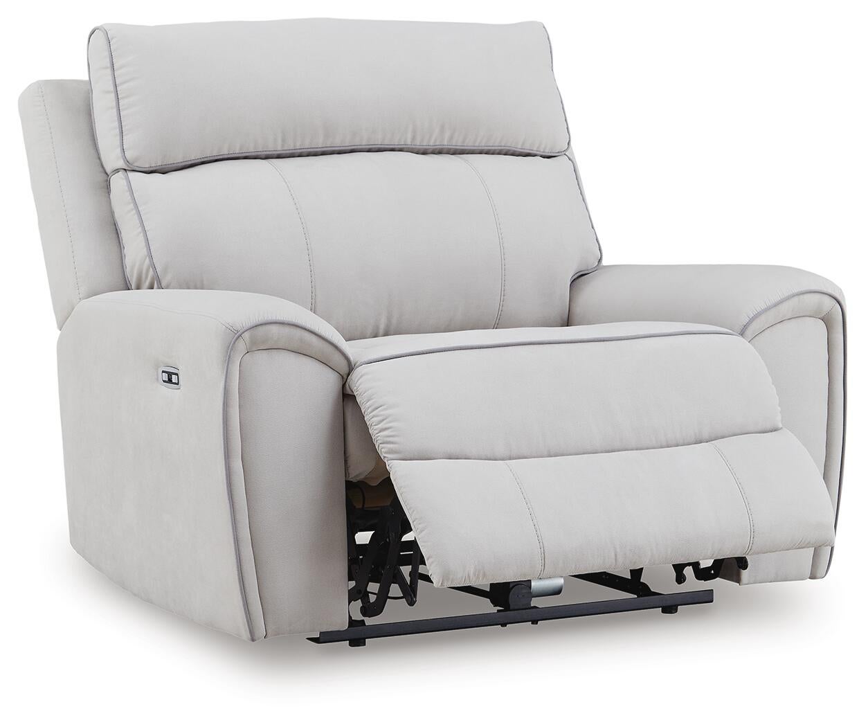 Sillón reclinable eléctrico Social Pointe con reposacabezas ajustable