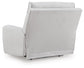 Sillón reclinable eléctrico Social Pointe con reposacabezas ajustable