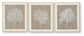 Juego de arte de pared Hendridge (3/CN)