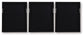 Juego de arte de pared Hendridge (3/CN)
