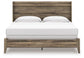 Cama King con paneles Elbrim