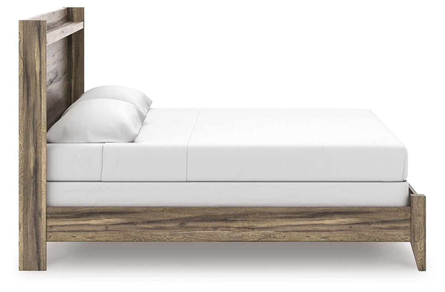 Cama King con paneles Elbrim