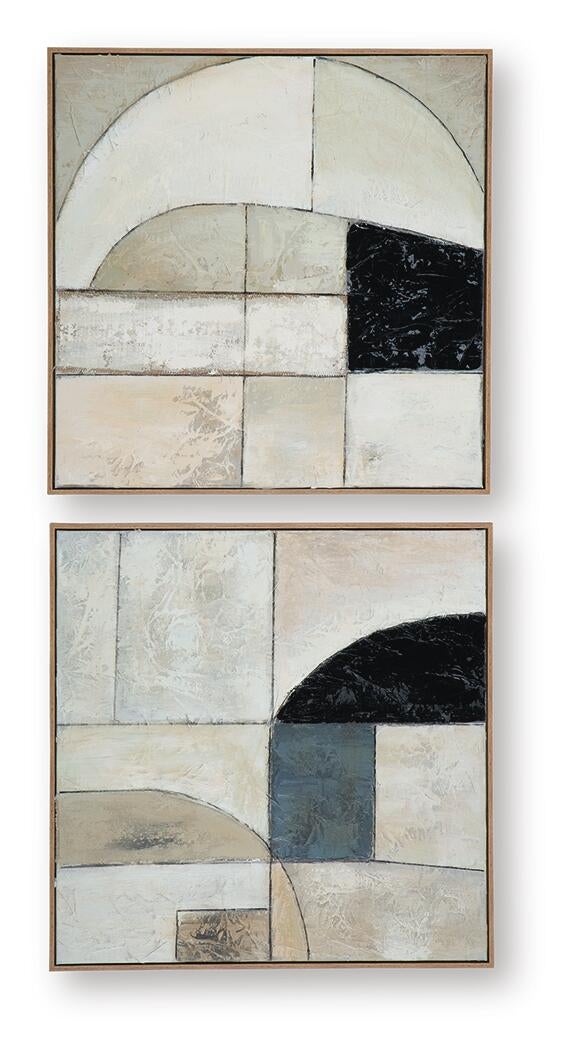 Juego de arte de pared Bexlen (2/CN)
