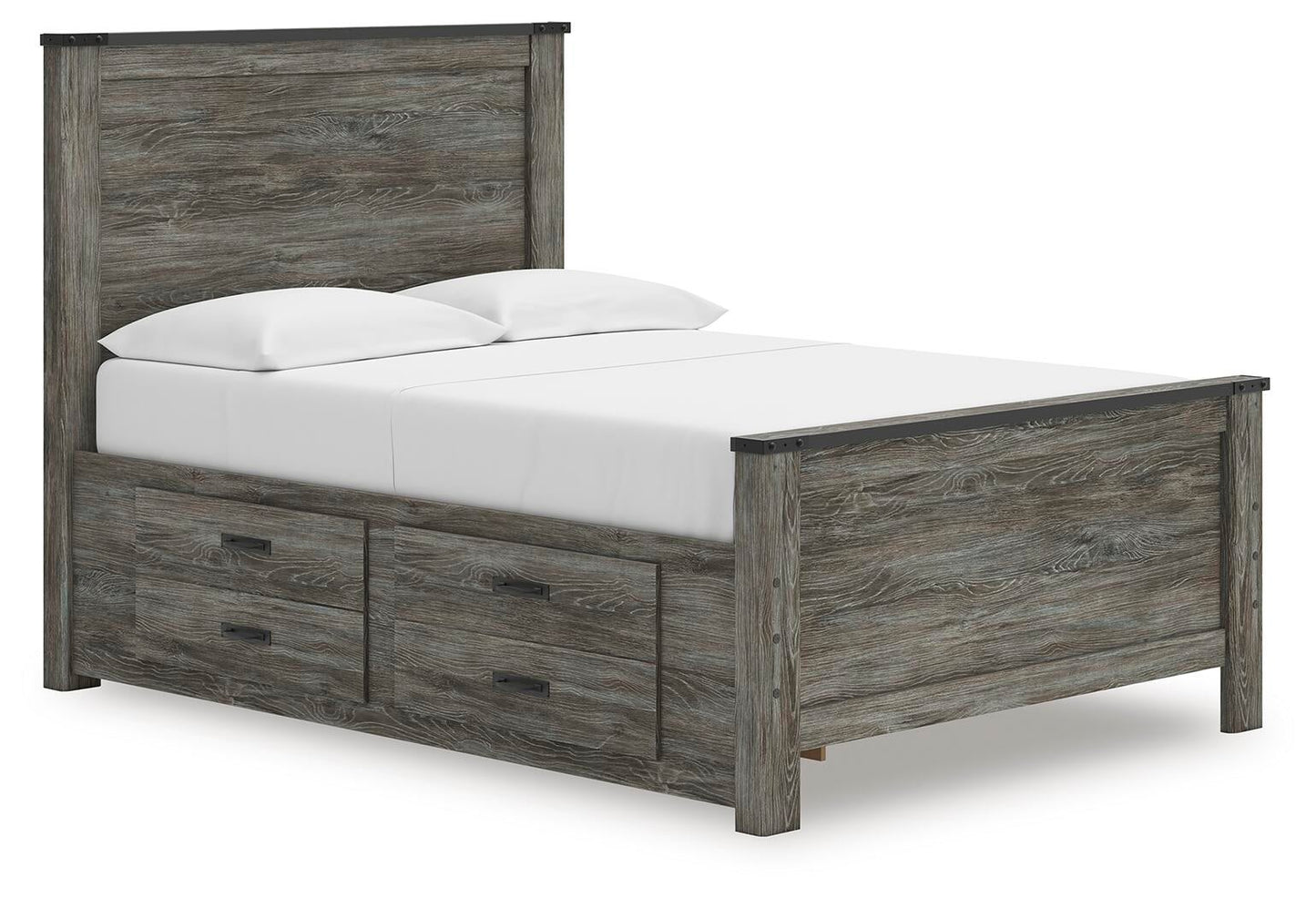 Cama Frandern con paneles completos y almacenamiento