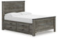 Cama Frandern con paneles completos y almacenamiento