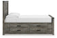 Cama Frandern con paneles completos y almacenamiento