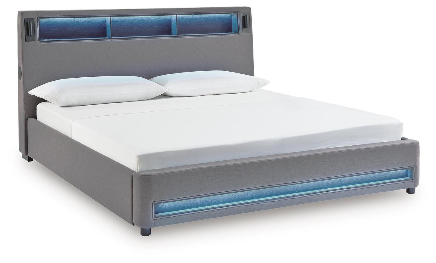 Cama tapizada California King de Verishaw