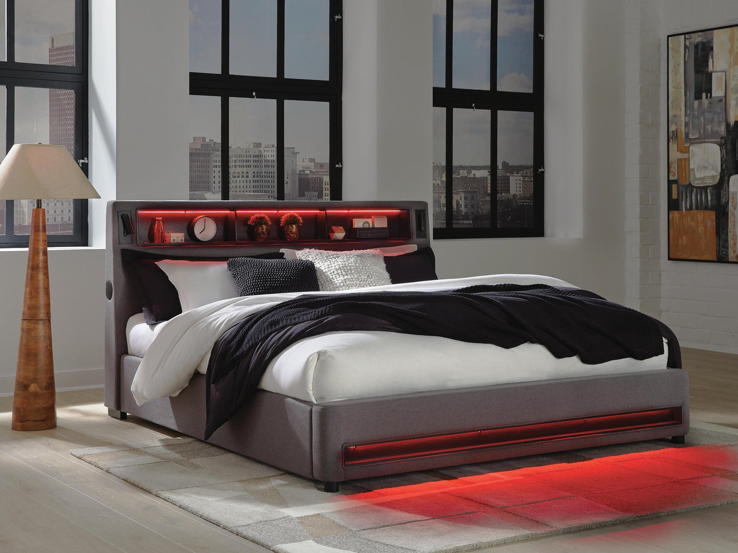Cama tapizada California King de Verishaw