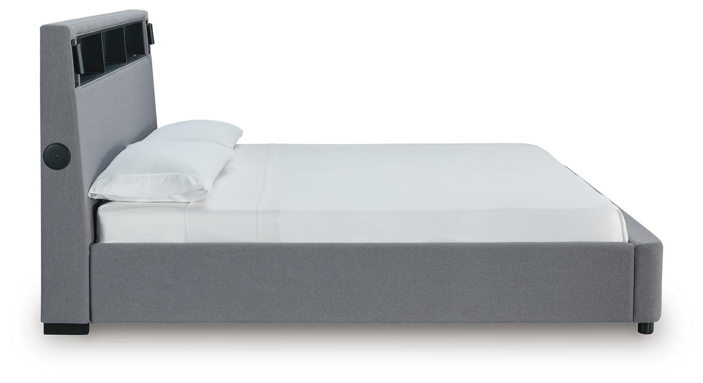 Cama tapizada California King de Verishaw