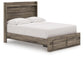 Cama de almacenamiento con paneles completos Elbrim