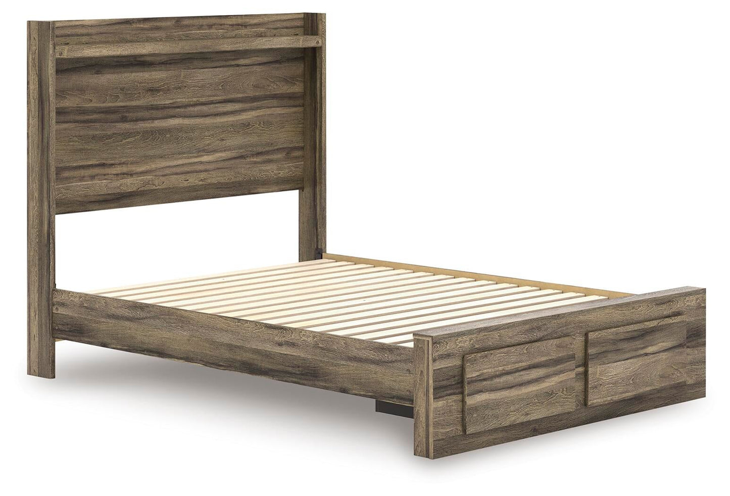 Cama de almacenamiento con paneles completos Elbrim