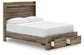 Cama de almacenamiento con paneles completos Elbrim
